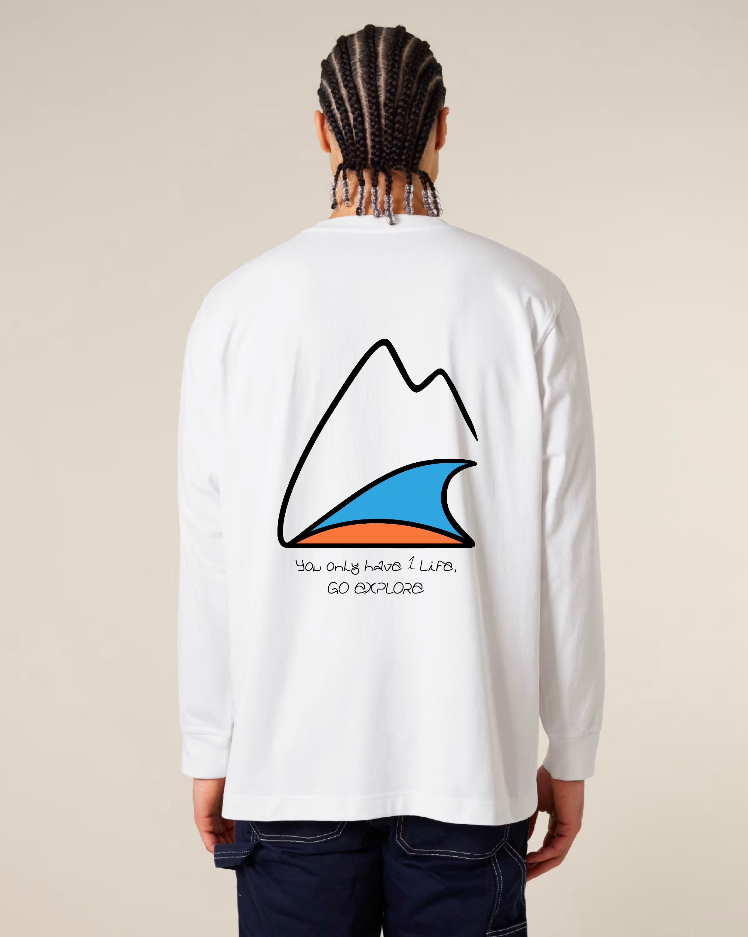 Calm-U Long Sleeve White
